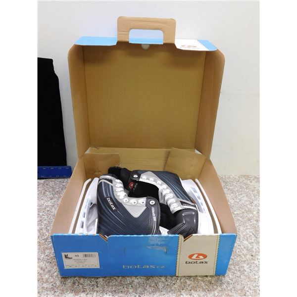 Botas Scores Attack 181 Silver / Black Side 10 Mens Hockey Skates New