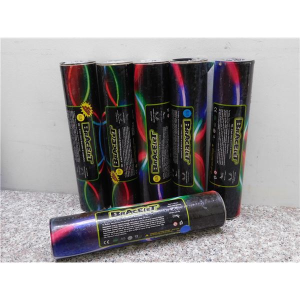 600 Glow Stick Bracelets Rave Party Supplies ALL NEW 6 Packs