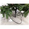 Image 2 : 7ft Artificial Lighted Christmas Tree Green