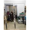 Image 2 : Set of 3 Large Closet Mirror Sliding Panels Doors