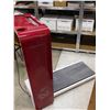 Image 1 : BodyCraft LT100 Red Treadmill Portable Foldable Electric Space Walker