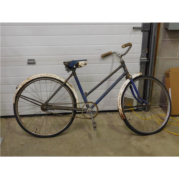 Vintage CCM Bicycle Rusted As Is Yard Bike Decor or Parts