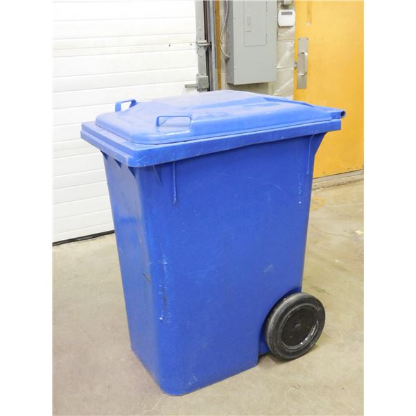 Recycling Bin Rolling Large 330Lb