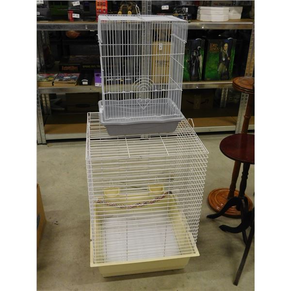 Lot of 2 Bird Cages