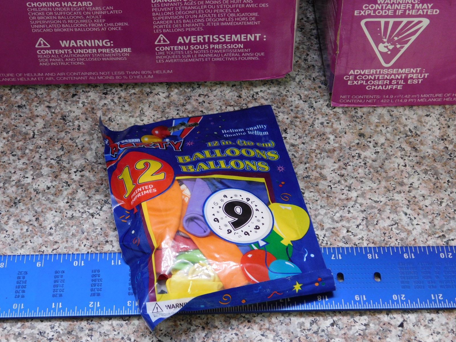 Electric Balloon Pump and Helium Tanks 1 New 1 Used