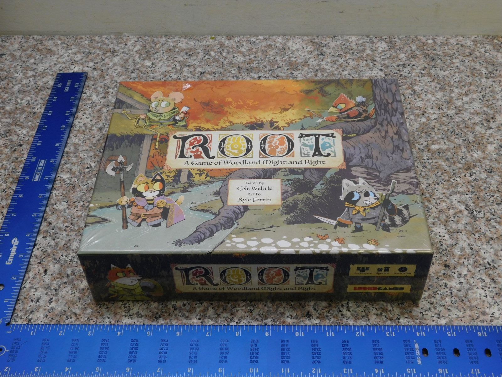 Table Top Game Root Root A Game of Woodland Might and Right Tabletop Board Game Sealed