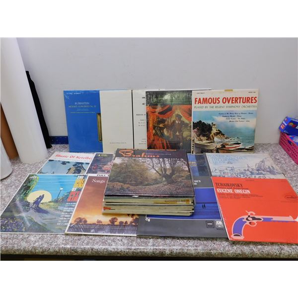 Lot of 30 Mostly Classical Records LPs