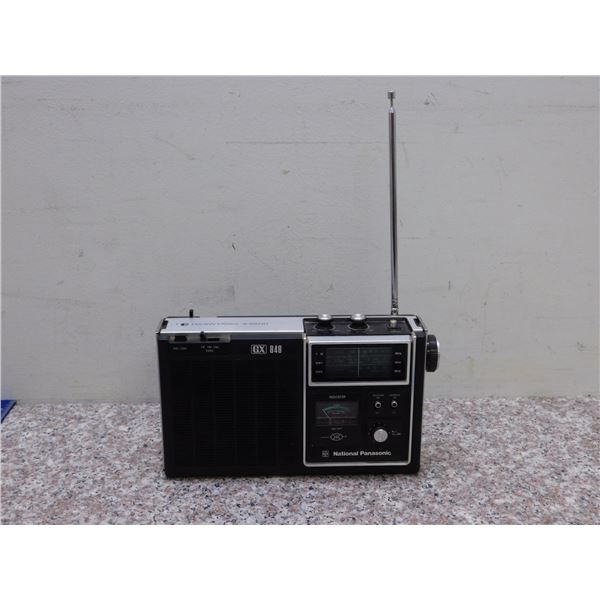 National Panasonic 11 Transistor GX-848 FM-SW1-SW-2 3-Band Radio Portable Receiver