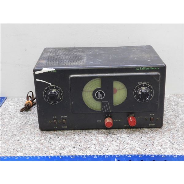 Hallicrafters s-38A All Tube Shortwave Receiver