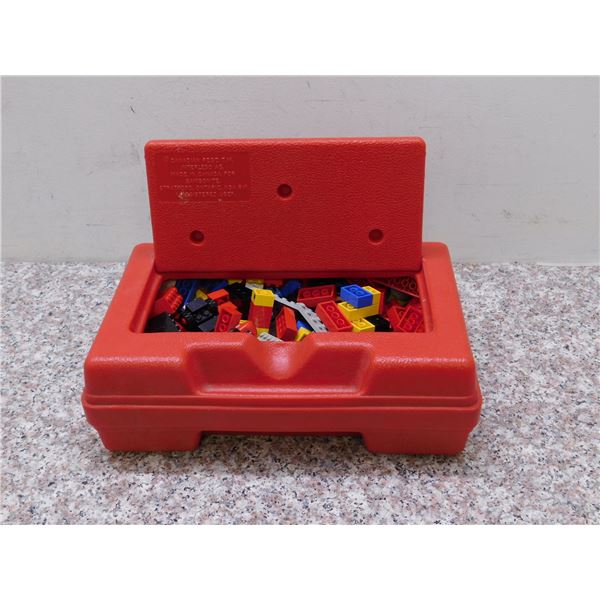 Vintage LEGO Kit Case + Pieces