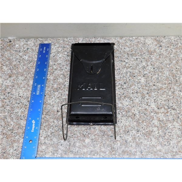 Black Antique Mailbox