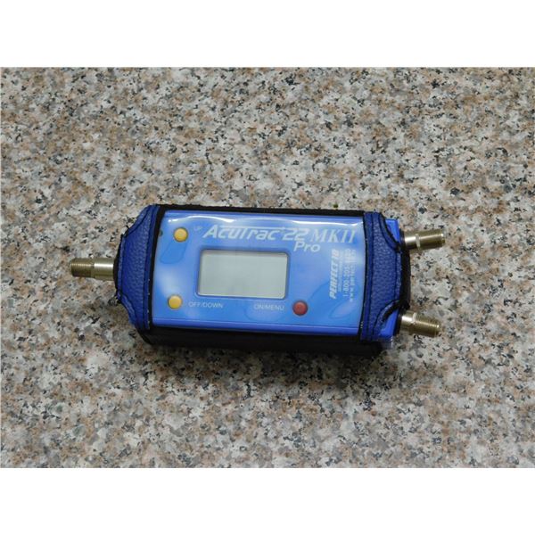 Acutrac 22 MKii Pro Perfect 10 Dual Lnb satelite signal finder. Caputure 2 sattelites at the same ti