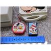 Image 2 : Lot of 7 Vintage Mickey Mouse Records and Players Tape Case Transistor Radio