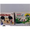 Image 5 : Lot of 7 Vintage Mickey Mouse Records and Players Tape Case Transistor Radio