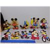 Image 1 : Lot of 10 Vintage Disney Mickey Mouse Wall Signs Plastic Decor