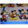 Image 2 : Lot of 10 Vintage Disney Mickey Mouse Wall Signs Plastic Decor