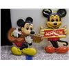 Image 6 : Lot of 10 Vintage Disney Mickey Mouse Wall Signs Plastic Decor