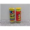 Image 1 : Lot of 2 Mickey Mouse Tennis Balls Sealed Container Packs of 3 Prince Big Shot