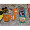 Image 2 : Vintage Lot 13 of Mickey Mouse Buttons Pins Bicycle Bell Pencil