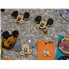 Image 3 : Vintage Lot 13 of Mickey Mouse Buttons Pins Bicycle Bell Pencil