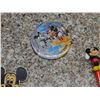 Image 6 : Vintage Lot 13 of Mickey Mouse Buttons Pins Bicycle Bell Pencil