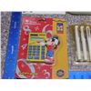 Image 2 : Vintage Lot of 4 Mickey Mouse Disney Calculator, Light Switch Cover and Pens