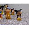 Image 2 : Lot of 8 Vintage Mickey Mouse Squeak Toys Rubber
