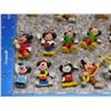 Image 2 : Lot of 20 Small Mickey Mouse PVC Minifigs Mickey Mouse Disney Vintage