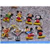 Image 3 : Lot of 20 Small Mickey Mouse PVC Minifigs Mickey Mouse Disney Vintage