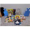 Image 1 : Lot of Assorted Vintage Books and Folders Mickey Mouse Magazine Paperwork Ephemera Book Holders Etc