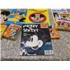Image 2 : Lot of Assorted Vintage Books and Folders Mickey Mouse Magazine Paperwork Ephemera Book Holders Etc