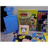 Image 4 : Lot of Assorted Vintage Books and Folders Mickey Mouse Magazine Paperwork Ephemera Book Holders Etc