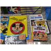 Image 6 : Lot of Assorted Vintage Books and Folders Mickey Mouse Magazine Paperwork Ephemera Book Holders Etc