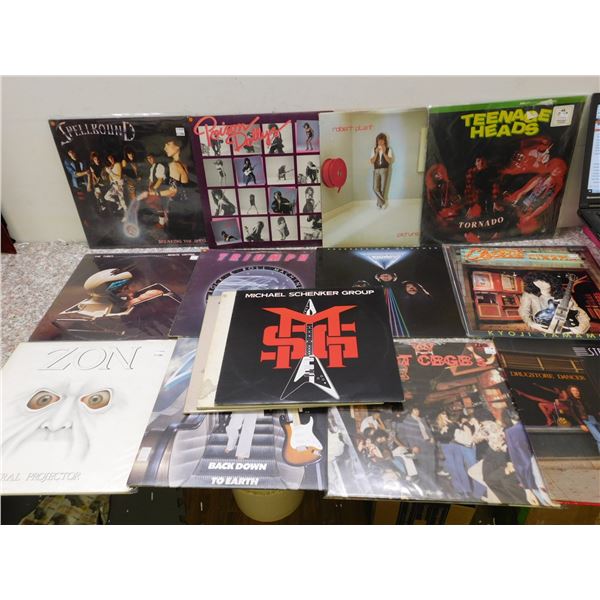 Lot of 16 Records LPs Hard Rock Heavy Metal