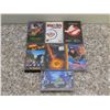 Image 1 : Lot of 7 Cassette Tapes Soundtracks Ghostbusters Star Trek Ren & Stimpy Batman