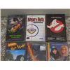Image 3 : Lot of 7 Cassette Tapes Soundtracks Ghostbusters Star Trek Ren & Stimpy Batman