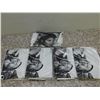 Image 1 : Lot of 5 Polyester Michael Jackson Flags