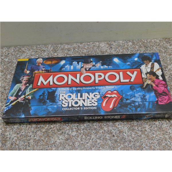 The Rolling Stones Monopoly Board Game SEALED