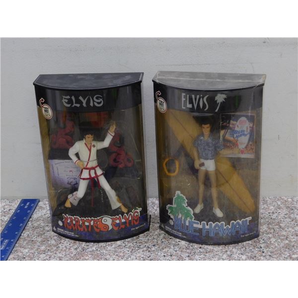 Lot of 2 Elvis Presley X Toys Action Figures 1 SEALED 1 open