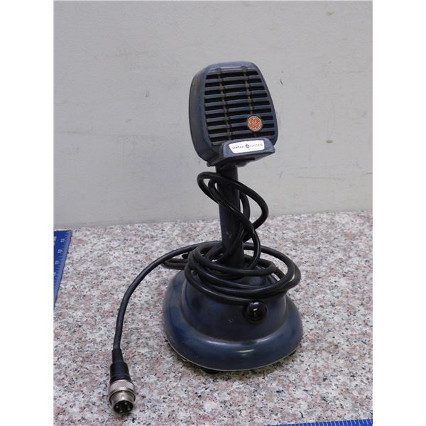 Shure General Electric 97U29 Microphone With Base