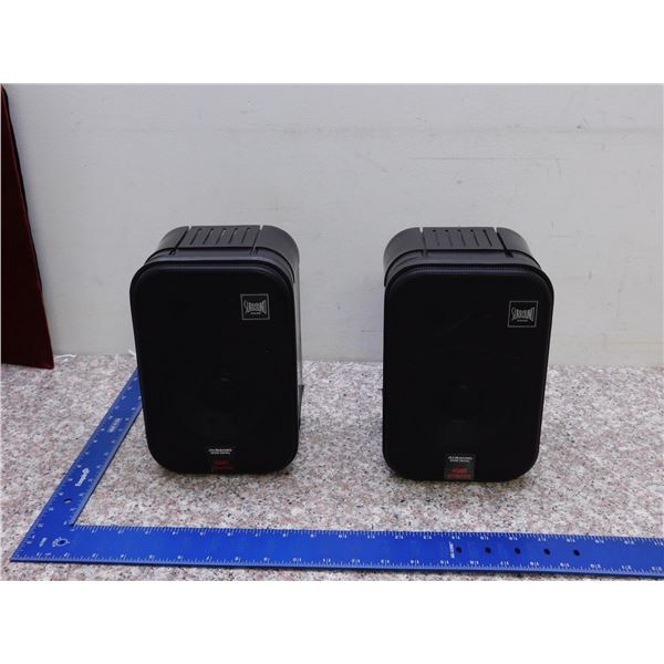 Bookshelf Speakers Pyramid Gold Series 4080 Bass Reflex High Performance Two-Way Speaker