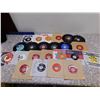 Image 1 : Lot of 45s Records 23 Mostly Rock 1960s