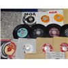 Image 2 : Lot of 45s Records 23 Mostly Rock 1960s