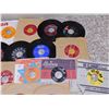 Image 4 : Lot of 45s Records 23 Mostly Rock 1960s