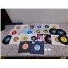 Image 1 : Lot of 23 1960s 70s 45s Records Mostly Rock