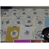 Image 3 : Lot of 24 Promo 45s Records Mostly 80s