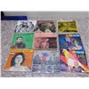 Image 1 : Lot of 9 Picture Sleeve Singles and EPs 50s 60s 70s Records 45s
