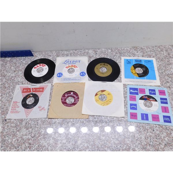 Lot of 8 R& B 45's Records Soul Motown Sam Cooke Jackie Wilson Marvin Gaye