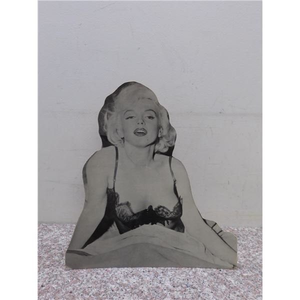 Marilyn Monroe Cardboard Cutout Bust Tabletop Standee 16"