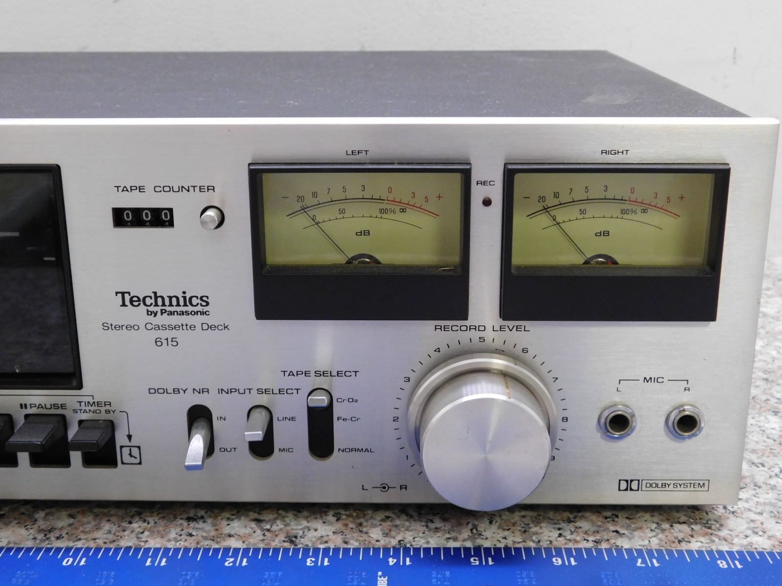 Plettra Stereo TEAC V-615 Con Cassette - Revisionato Con 1 Anno Di Garanzia - Foto 3